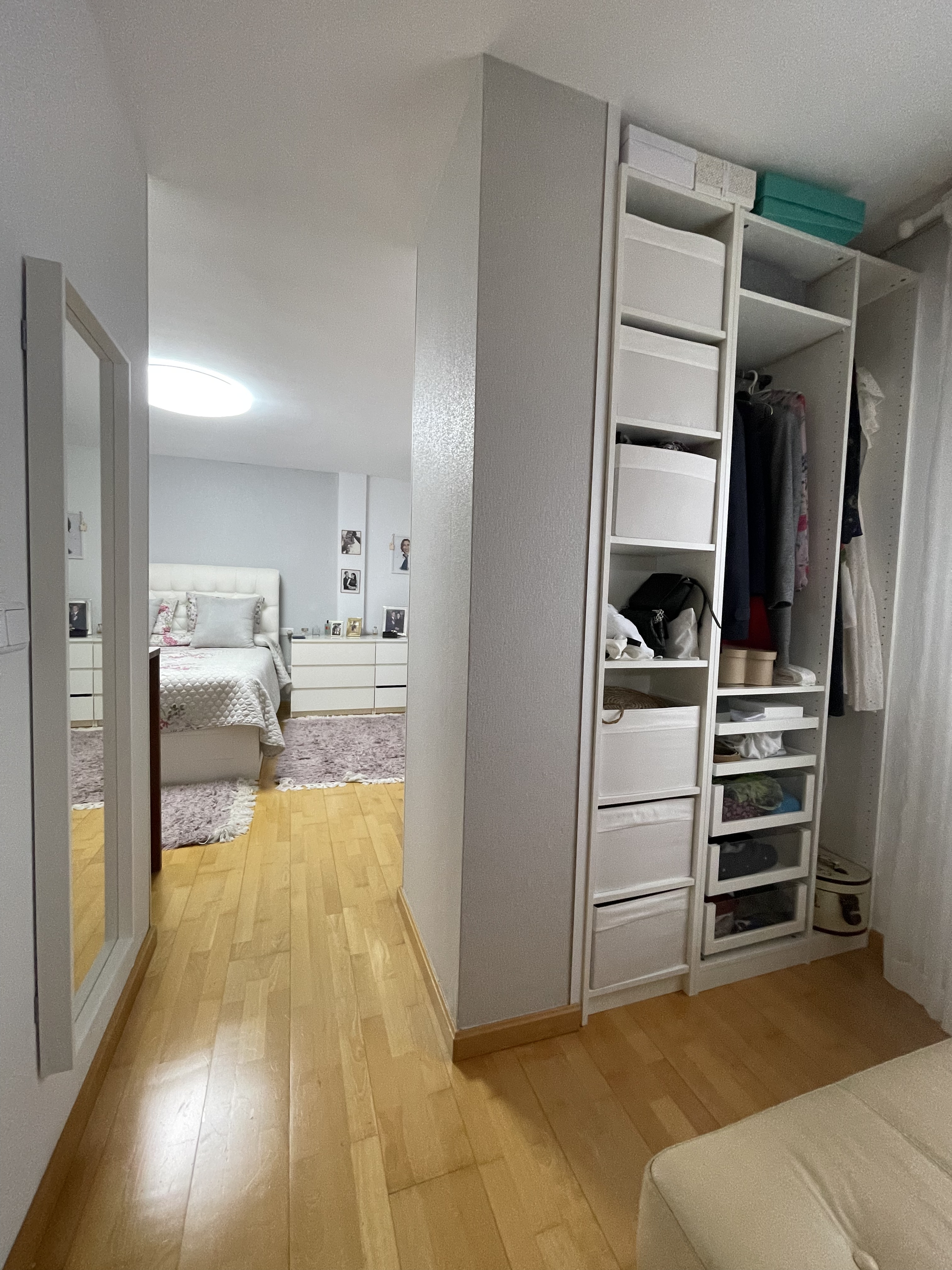 Acceso al vestidor