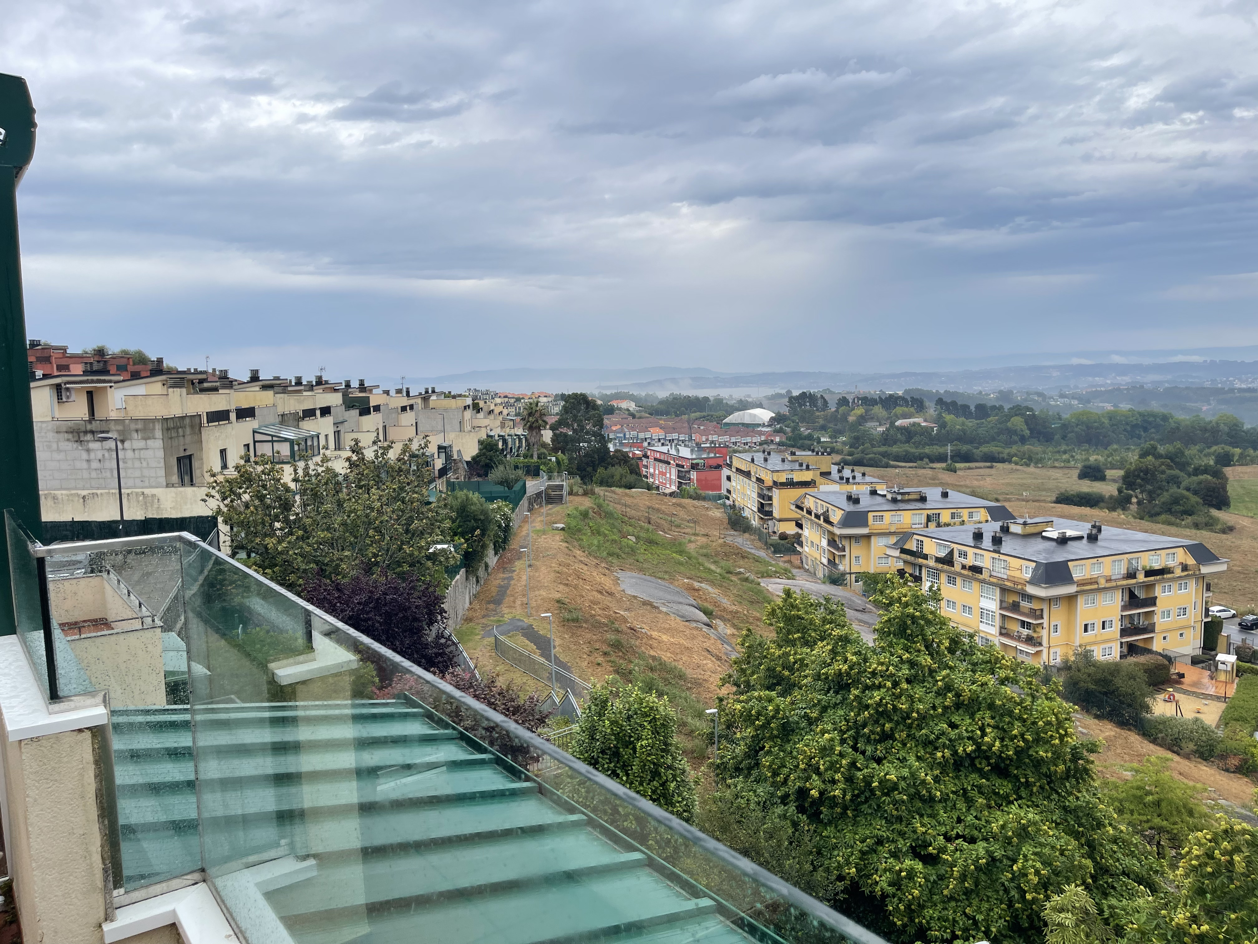 Vistas desde la terraza superior